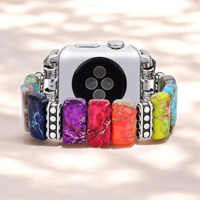 Pulseira de relógio de maçã Chakra Energy