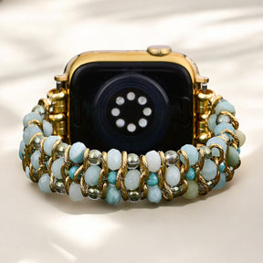 Pulseira Trançada Amazonite Dream para Apple Watch