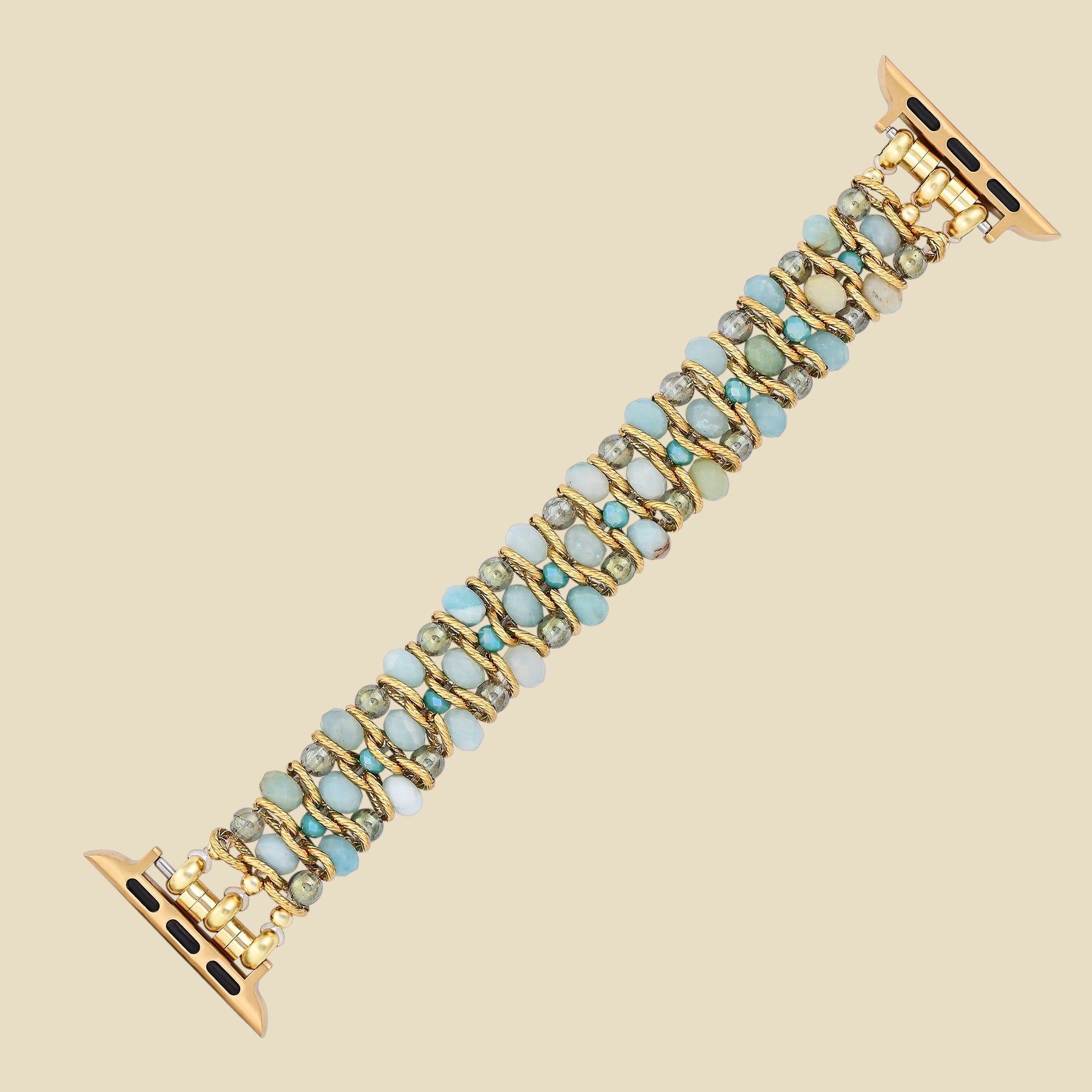 Pulseira Trançada Amazonite Dream para Apple Watch