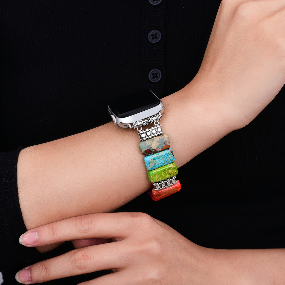 Pulseira Chic Chakra Stretch para Apple Watch