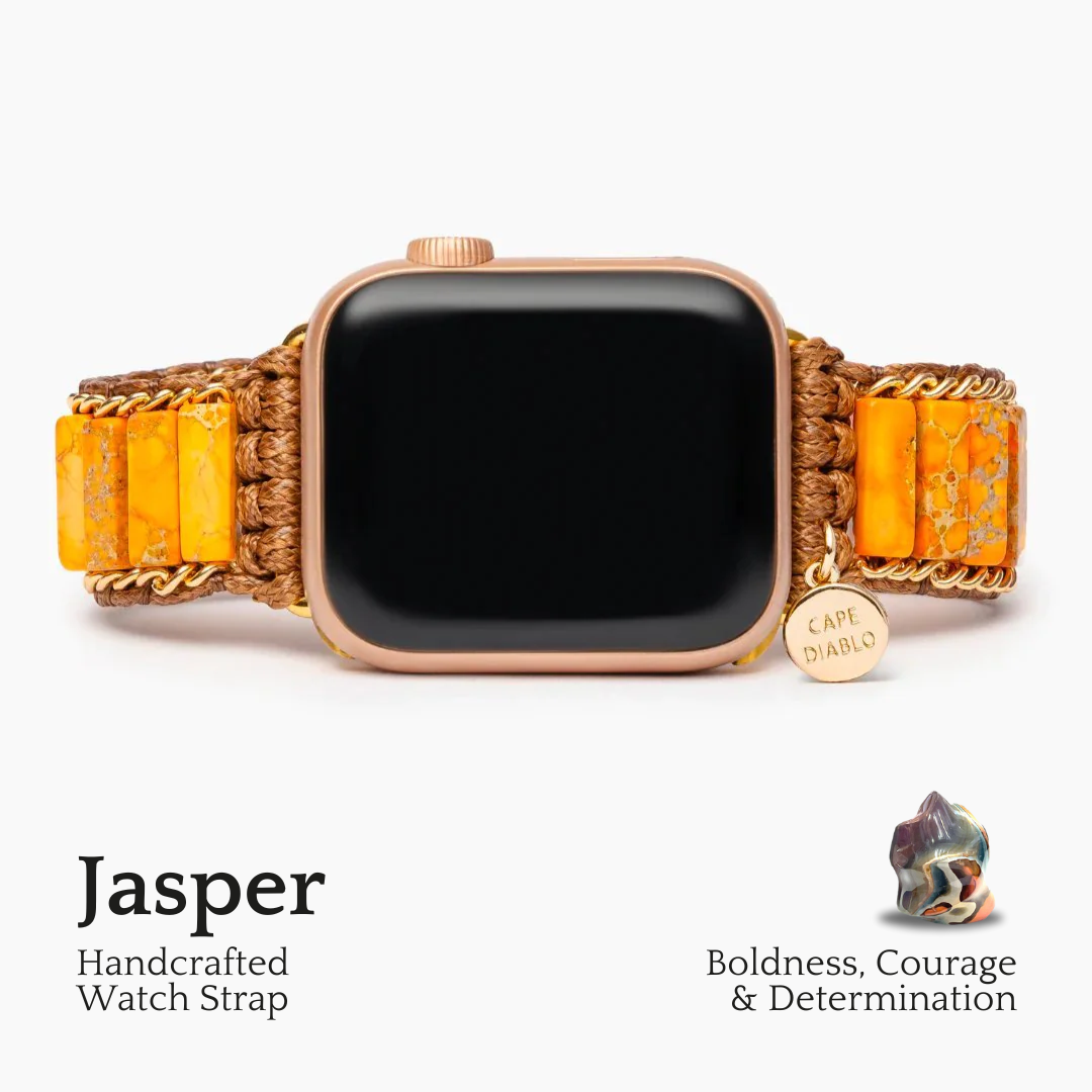Pulseira Peachy Imperial Jasper Apple Watch