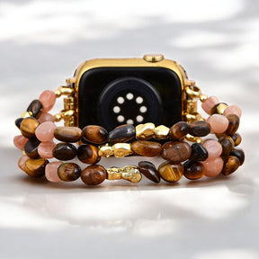 Pulseira Golden Glowcore Stretch para Apple Watch
