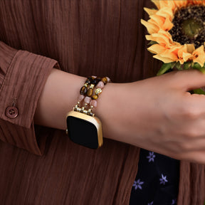 Pulseira Golden Glowcore Stretch para Apple Watch