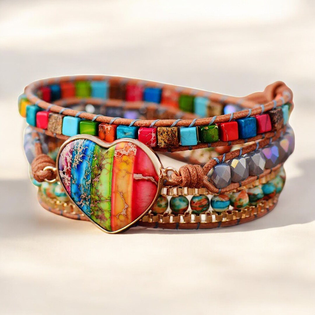 Pulseira Envolvente de Proteção Chakra Vibrante