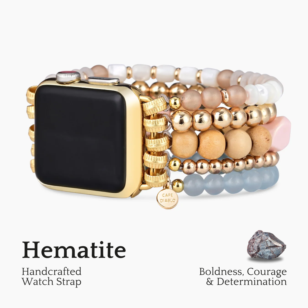 Pulseira elástica Apricot Mist para Apple Watch