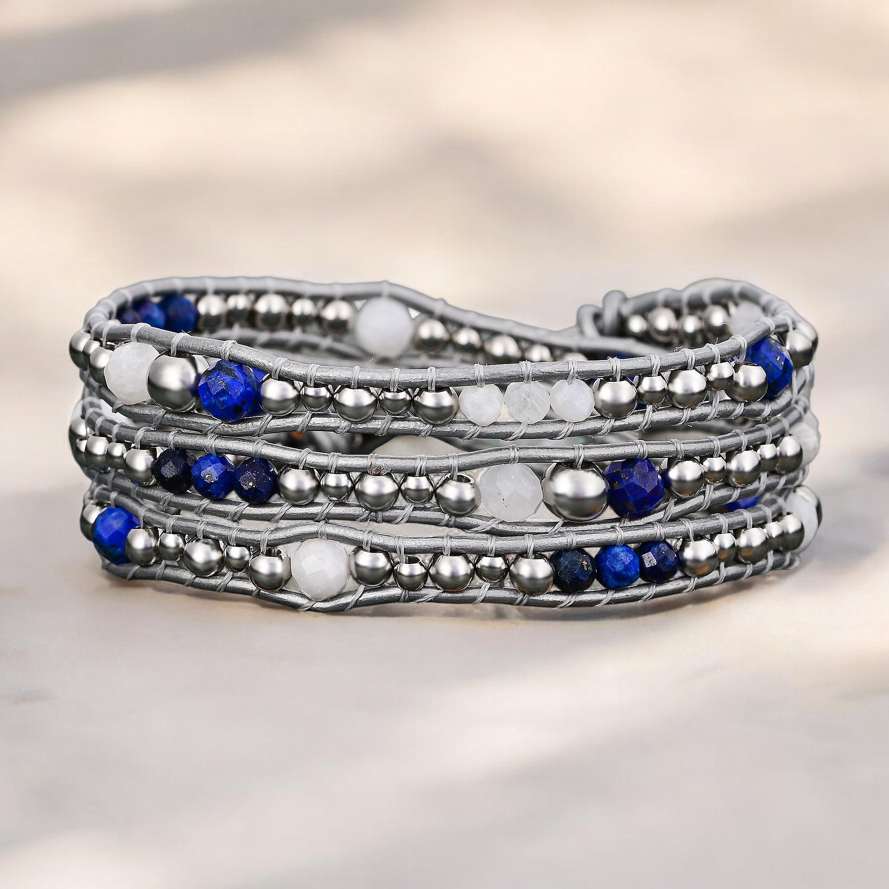 Pulseira Envolvente de Proteção Lápis Celestial