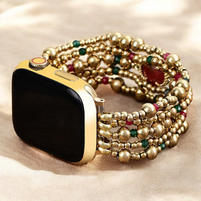 Pulseira Holiday Lucky Clover Stretch para Apple Watch