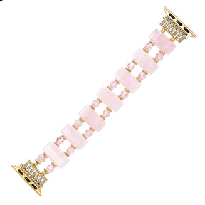 Pulseira Rose Harmony Stretch Apple Watch