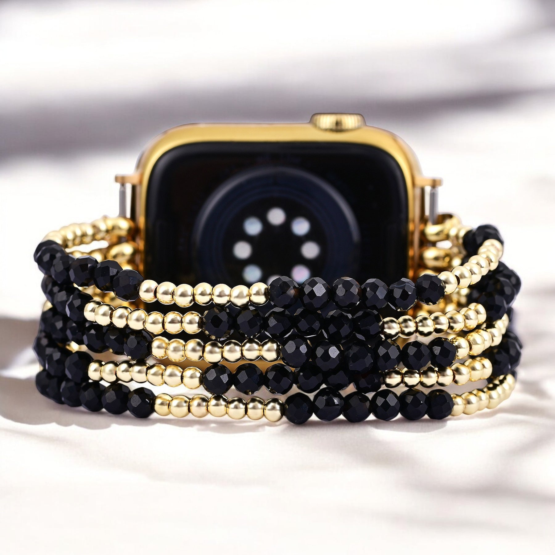 Pulseira Luxury Link Stretch para Apple Watch