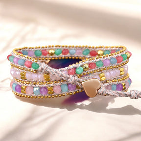 Pulseira Envolvente de Elegância da Páscoa