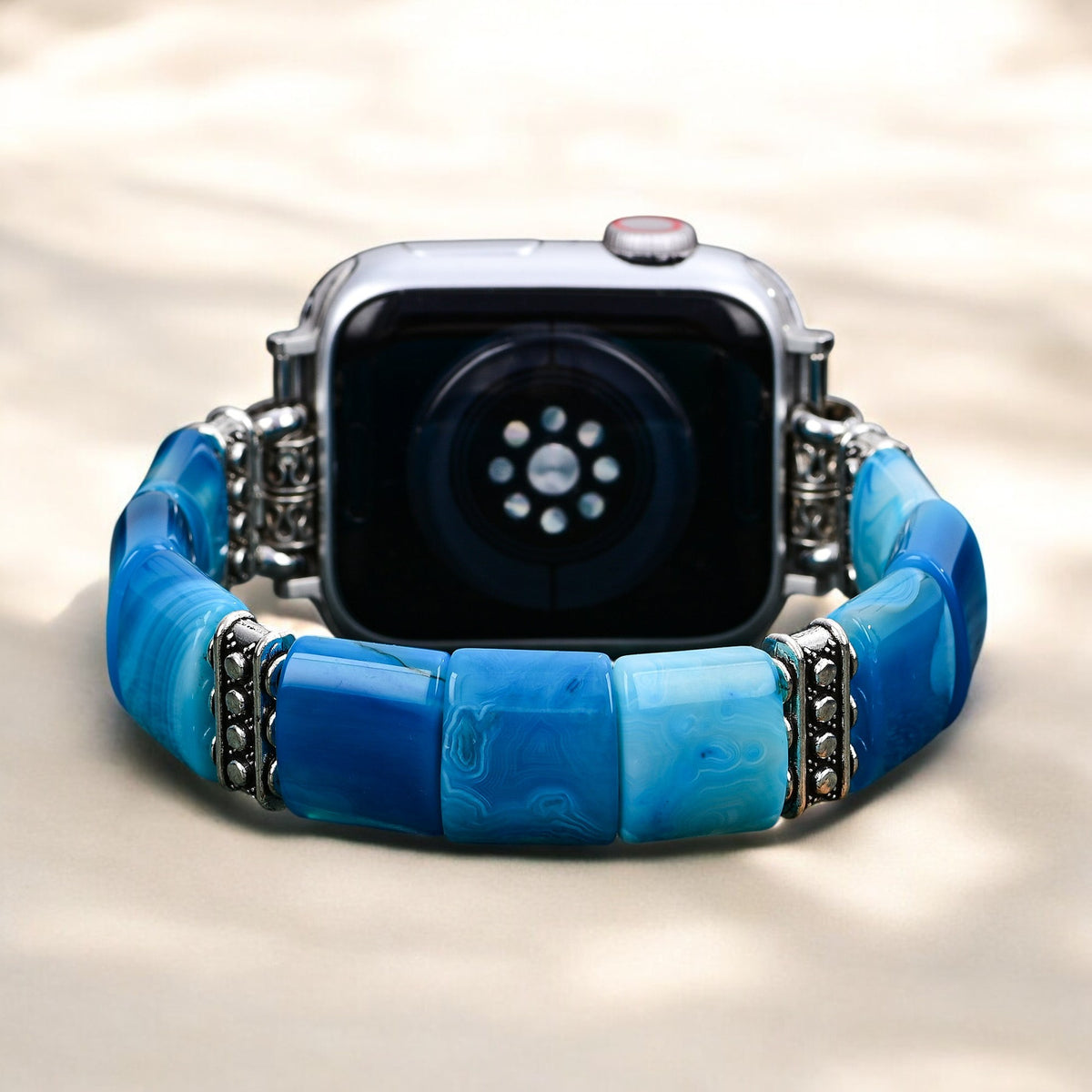 Pulseira de Apple Watch de Agata do Abismo Sereno