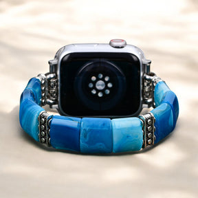 Pulseira Elástica Serene Abyss Agate para Apple Watch