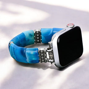 Pulseira Elástica Serene Abyss Agate para Apple Watch