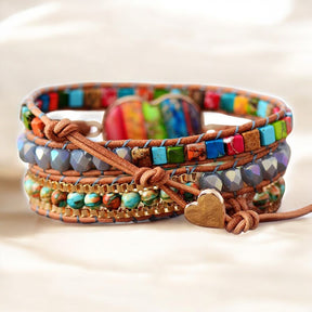 Pulseira Envolvente de Proteção Chakra Vibrante