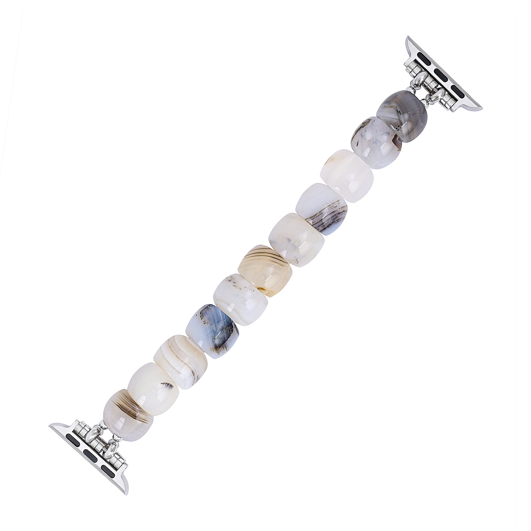 Pulseira Elástica Aura Marfim para Apple Watch