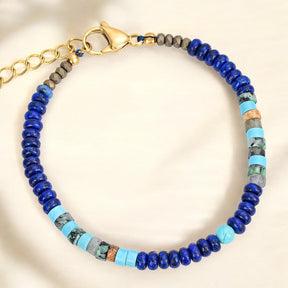 Pulseira Masculina Horizonte Azul Profundo