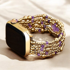 Pulseira Stretch de Proteção Imperial Ametista para Apple Watch