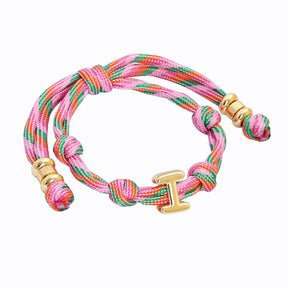 Pulseiras com Nó de Inicial