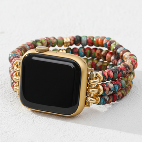 Pulseira Elástica Boho Caleidoscópio para Apple Watch