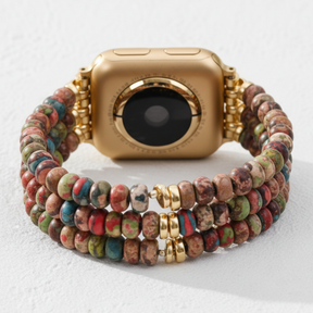 Pulseira Elástica Boho Caleidoscópio para Apple Watch