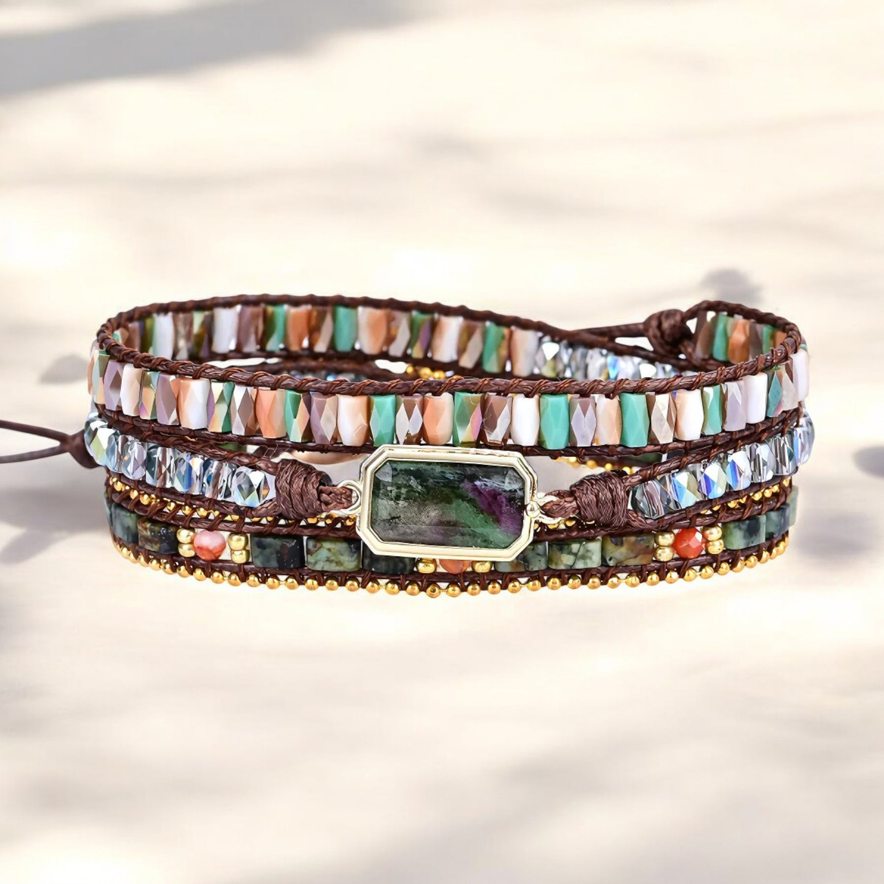 Pulseira Envolvente Terra Mística