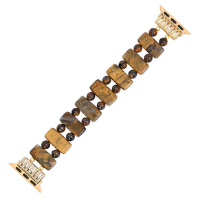 Pulseira Golden Tiger Strength para Apple Watch