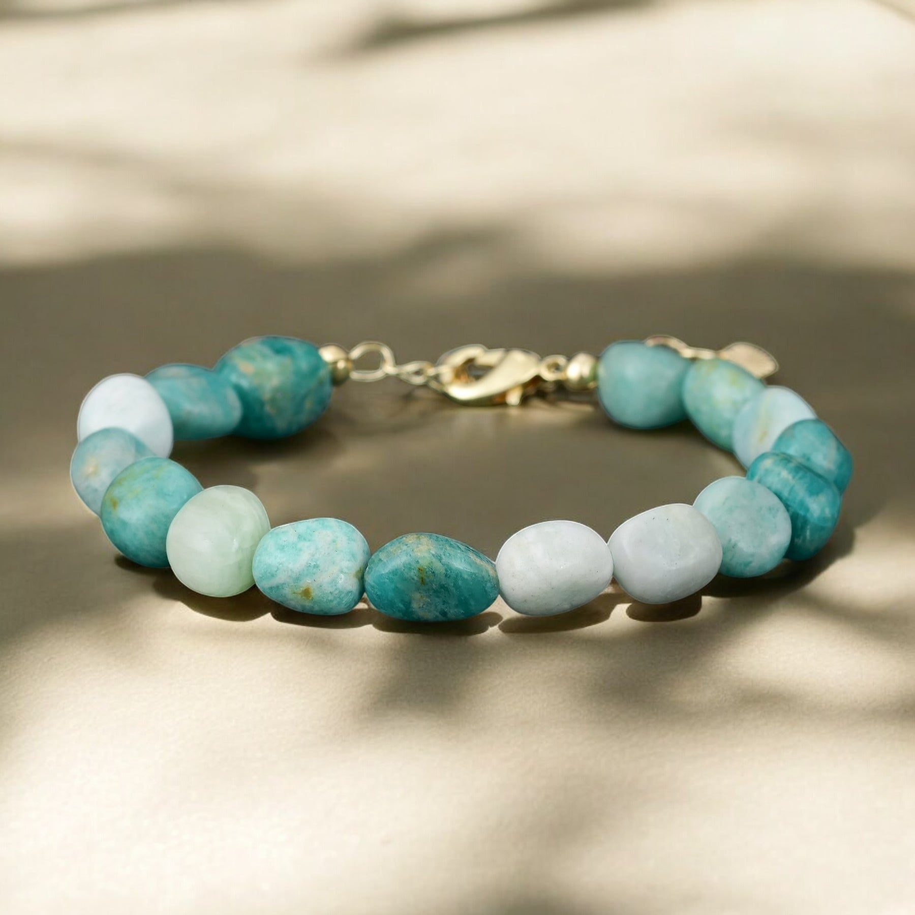 Pulseira de Amazonita Marinha