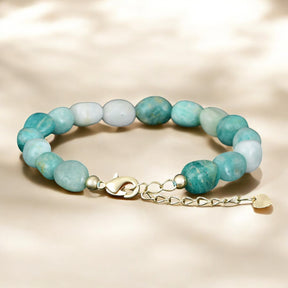 Pulseira de Amazonita Marinha