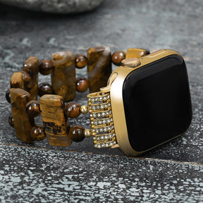Pulseira Golden Tiger Strength para Apple Watch