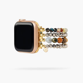 Pulseira Apple Watch Cascade Pérola Ágata