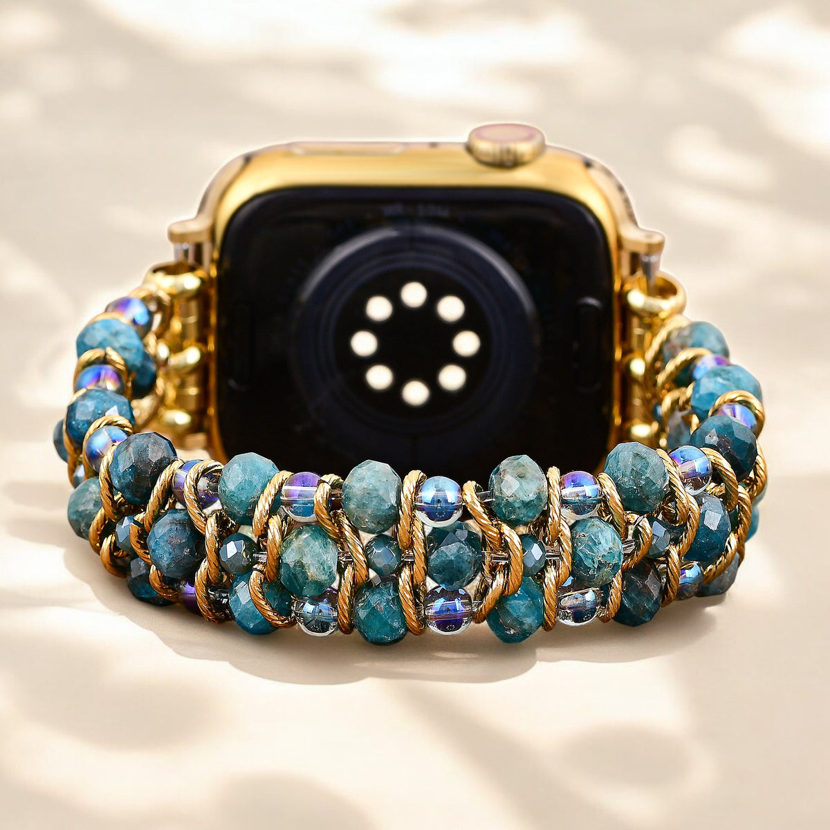 Pulseira Trançada Elástica Crystal Shores para Apple Watch
