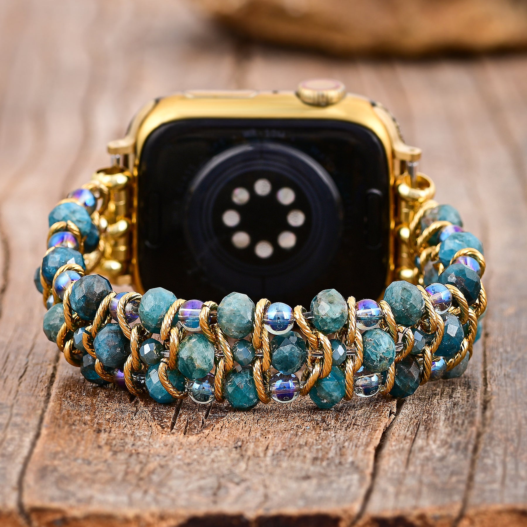 Pulseira Trançada Apple Watch Crystal Shores