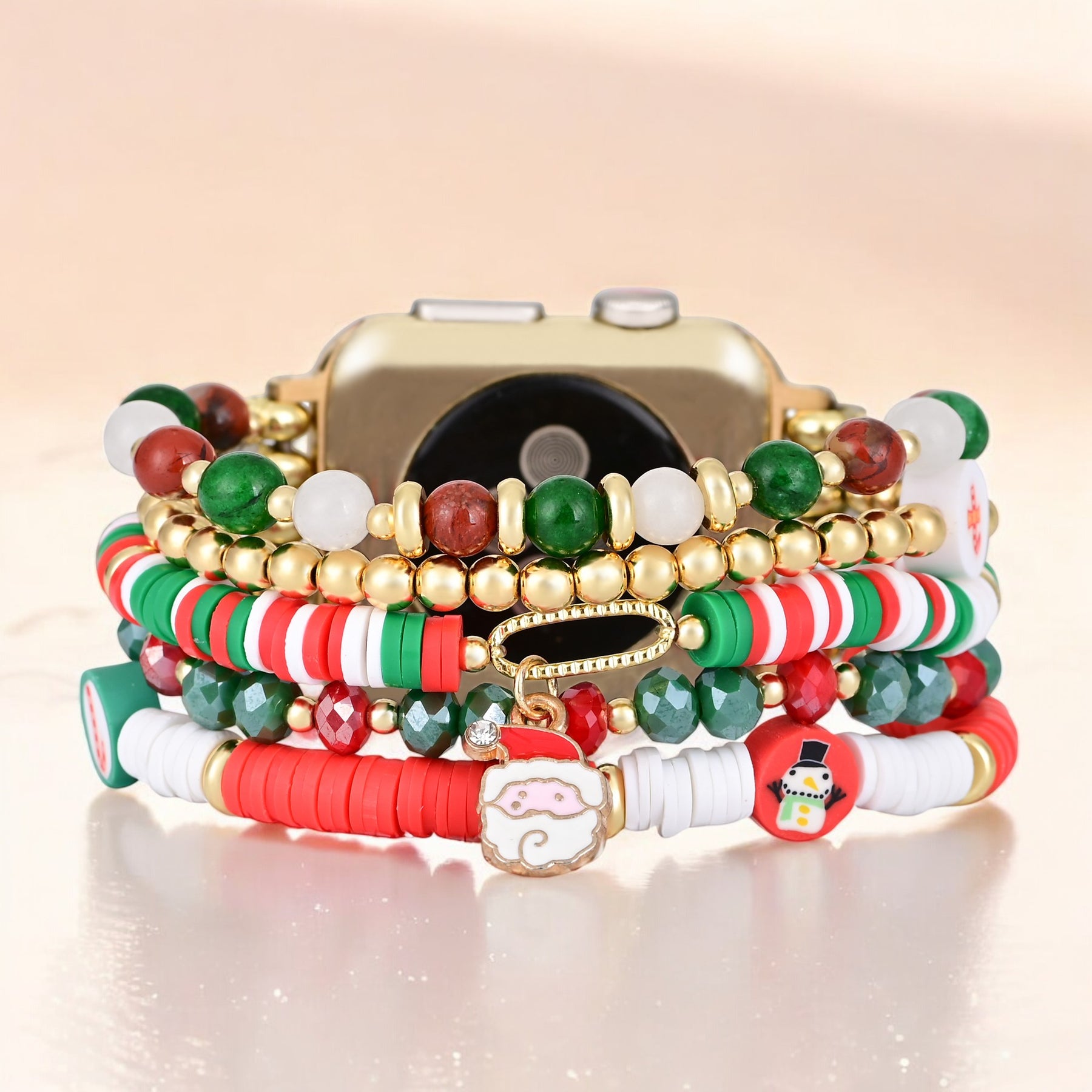 Pulseira Santa Sparkle Stretch para Apple Watch