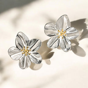Brincos de Estudo Radiância da Flor