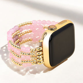 Pulseira Apple Watch Rose Quartz Radiance Stretch