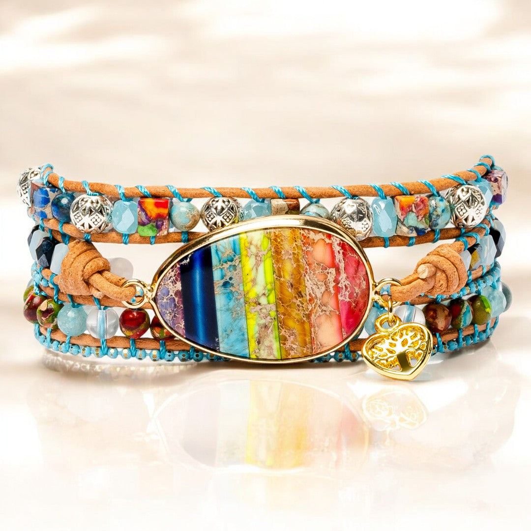 Pulseira Envoltório do Chakra do Coração de Cura