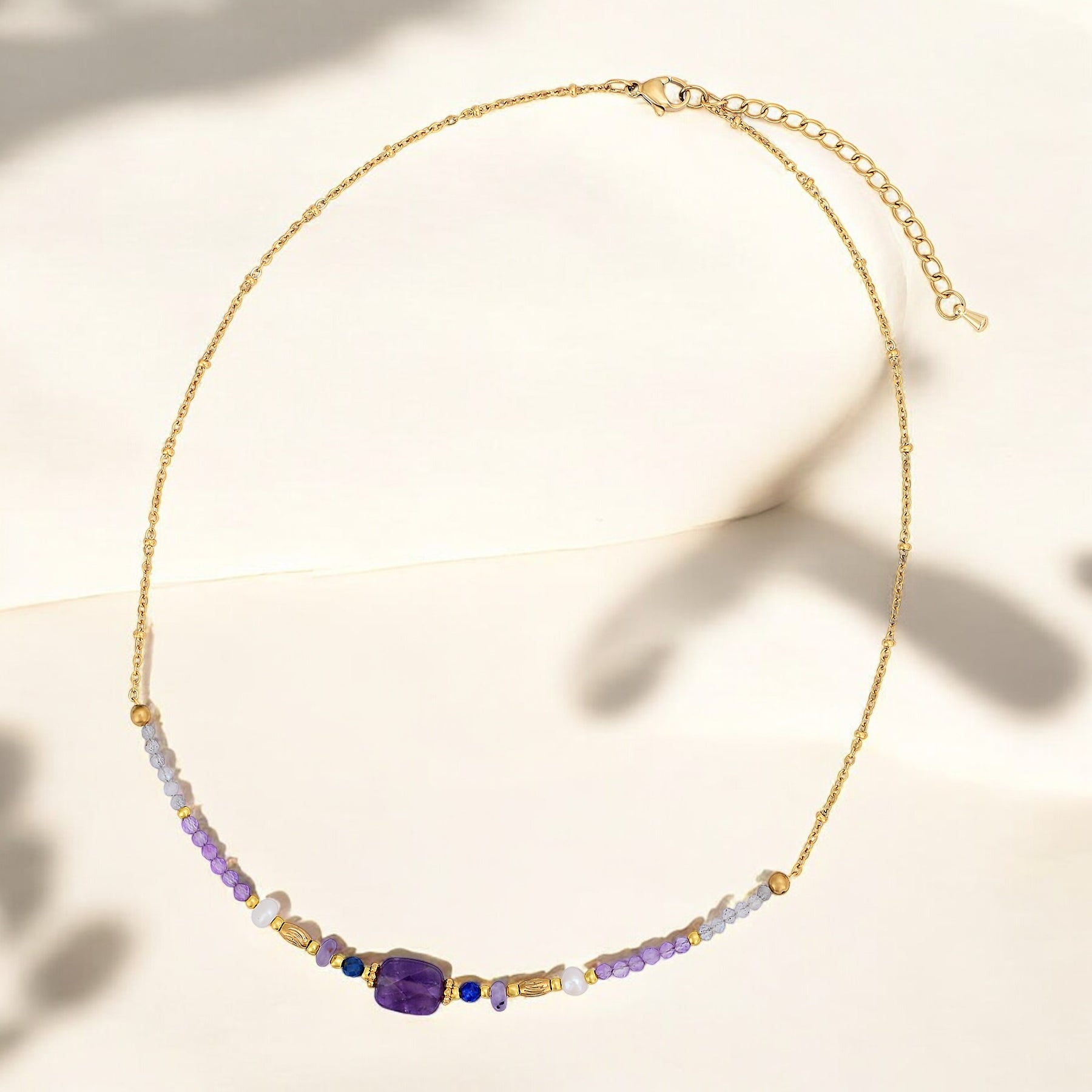 Colar Elegância de Ametista