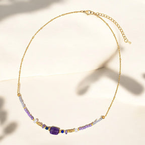 Colar Elegância de Ametista