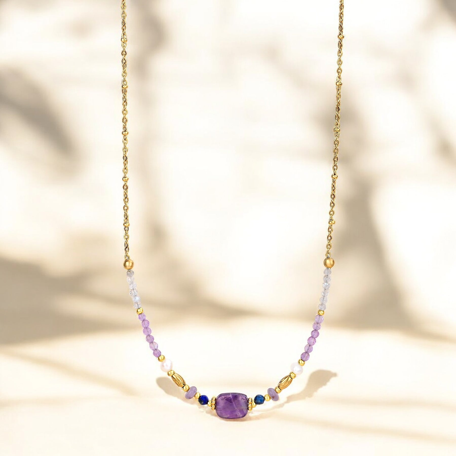 Colar Elegância de Ametista