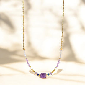 Colar Elegância de Ametista