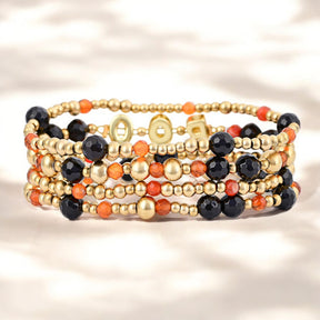 Conjunto de Pulseiras Brilho Assustador de Halloween
