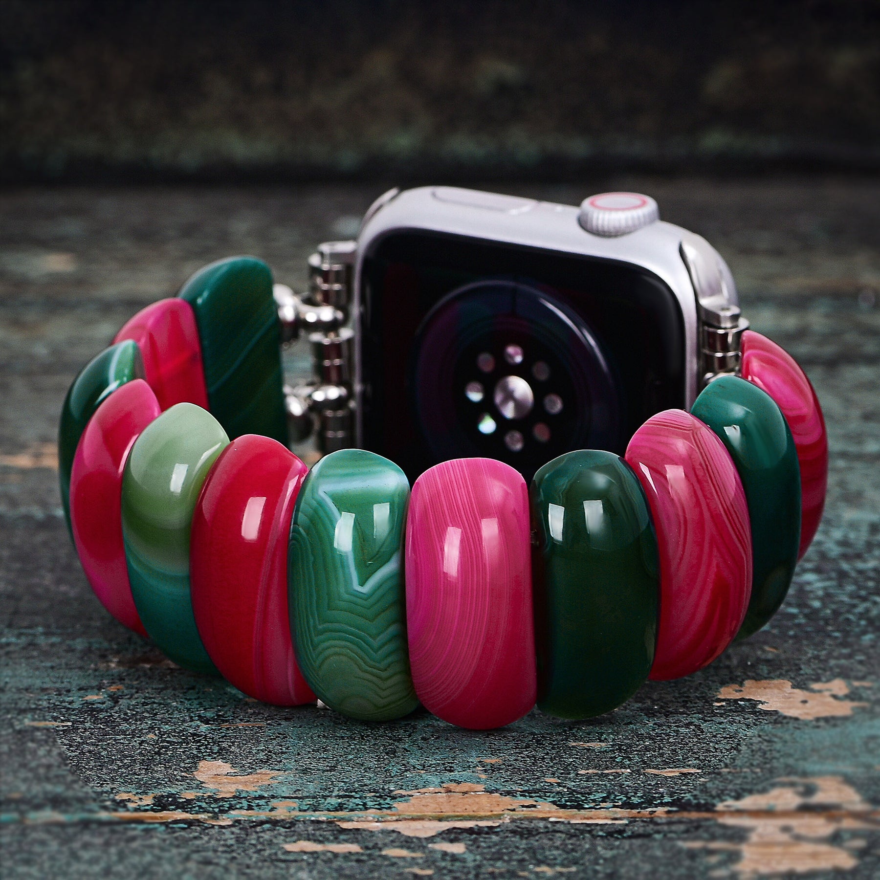 Pulseira Elástica Apple Watch Milagre de Natal