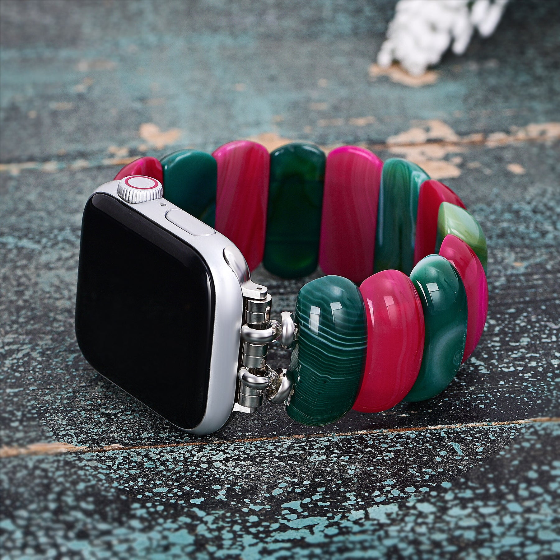 Pulseira Elástica Apple Watch Milagre de Natal