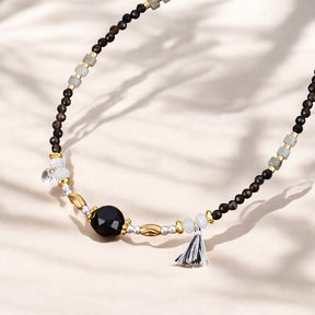 Pulseira de tornozelo Eclipse de Pedra da Lua
