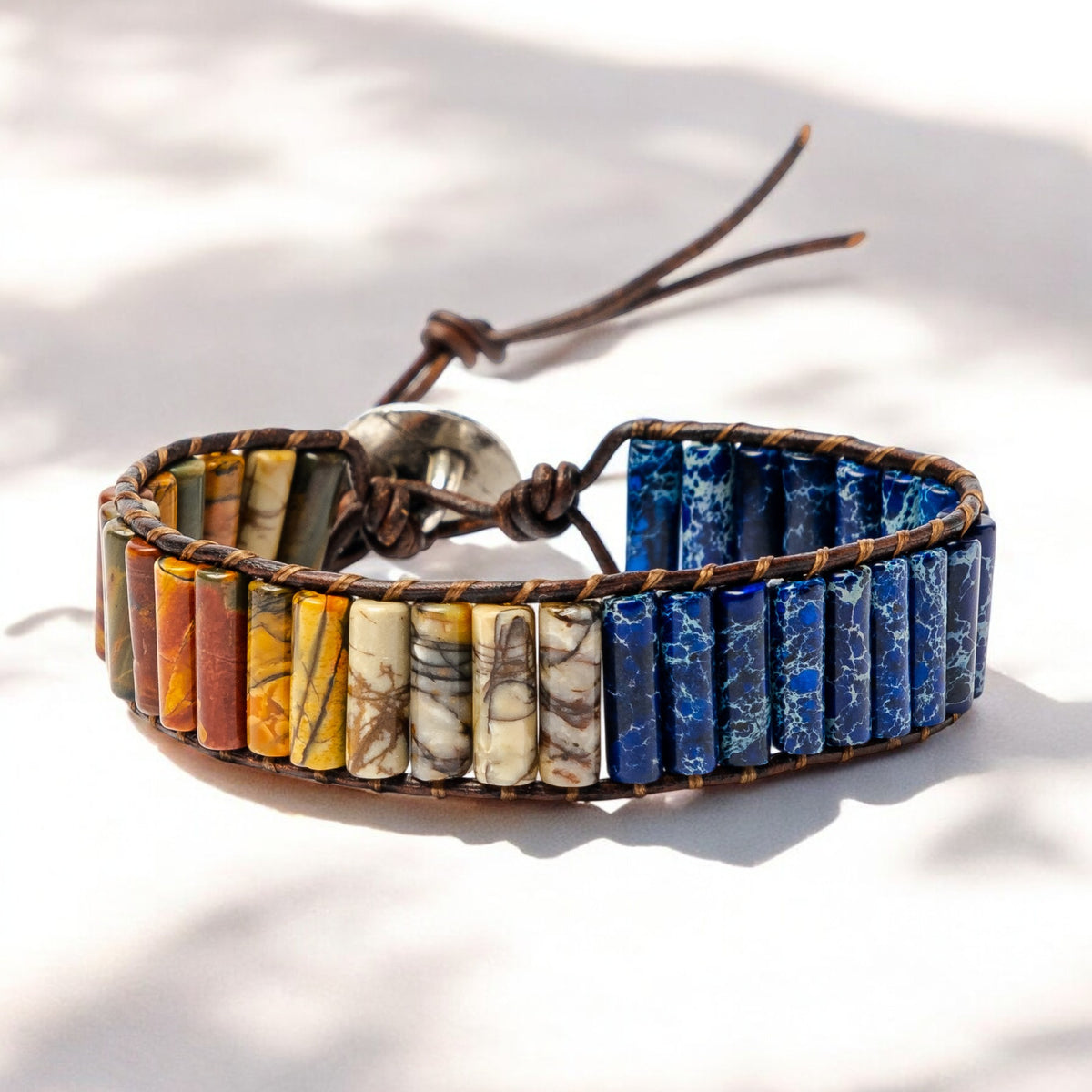 Pulseira Warrior Jasper Masculina