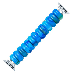 Pulseira Elástica Ocean Essence Agate para Apple Watch