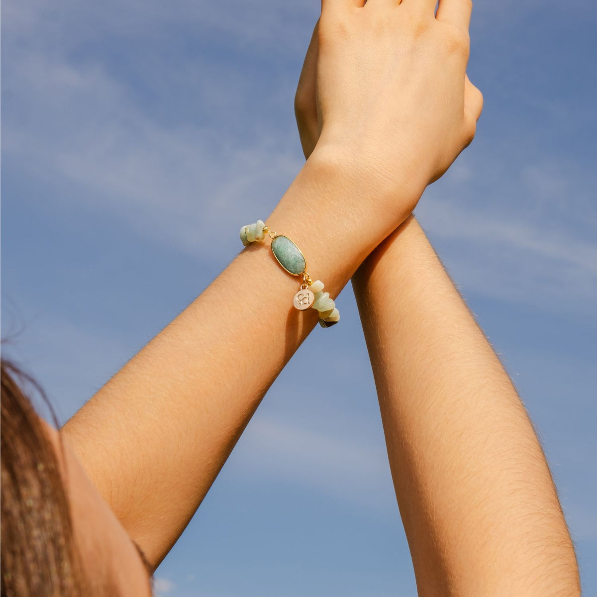 Pulseira de Amazonita Seabreeze