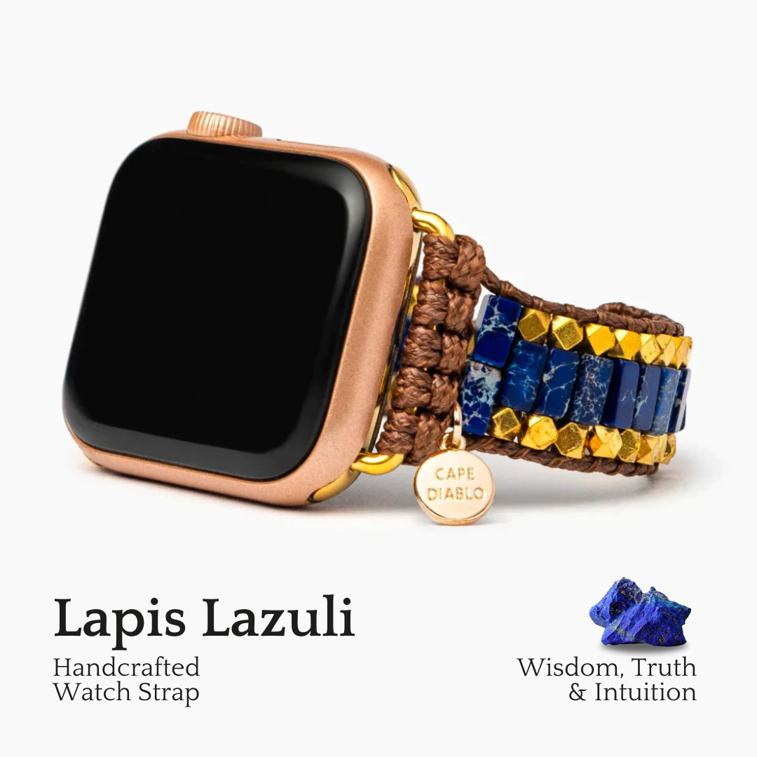 Pulseira Hushed Seas Lapis Apple Watch