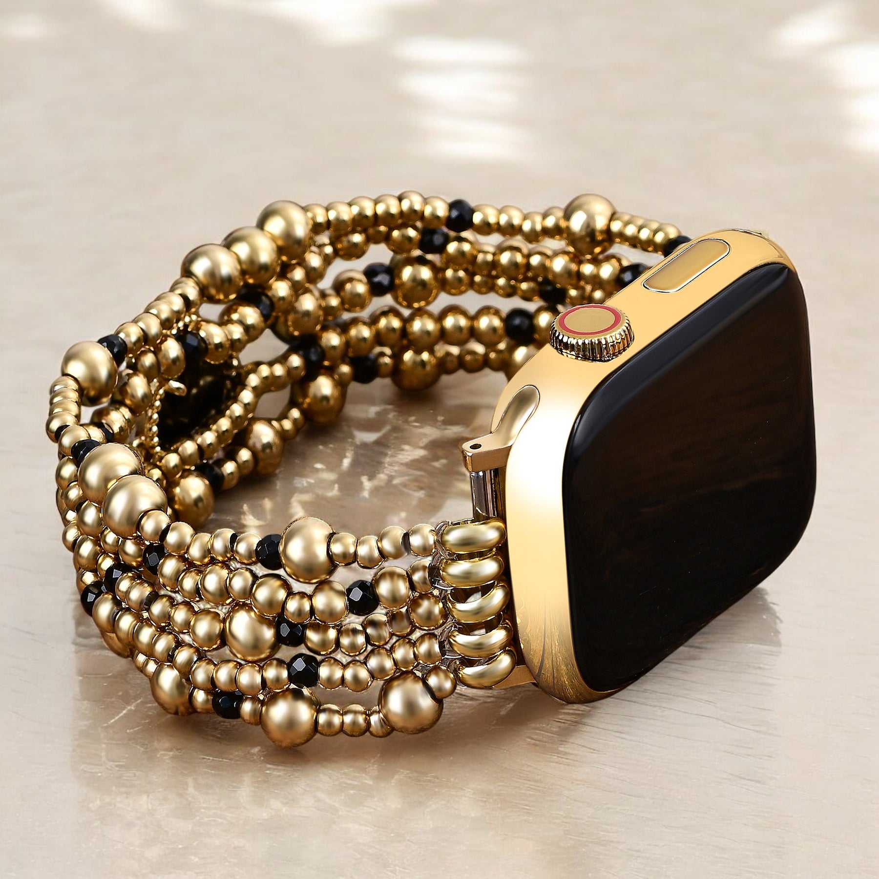 Pulseira Majestic Midnight Stretch para Apple Watch
