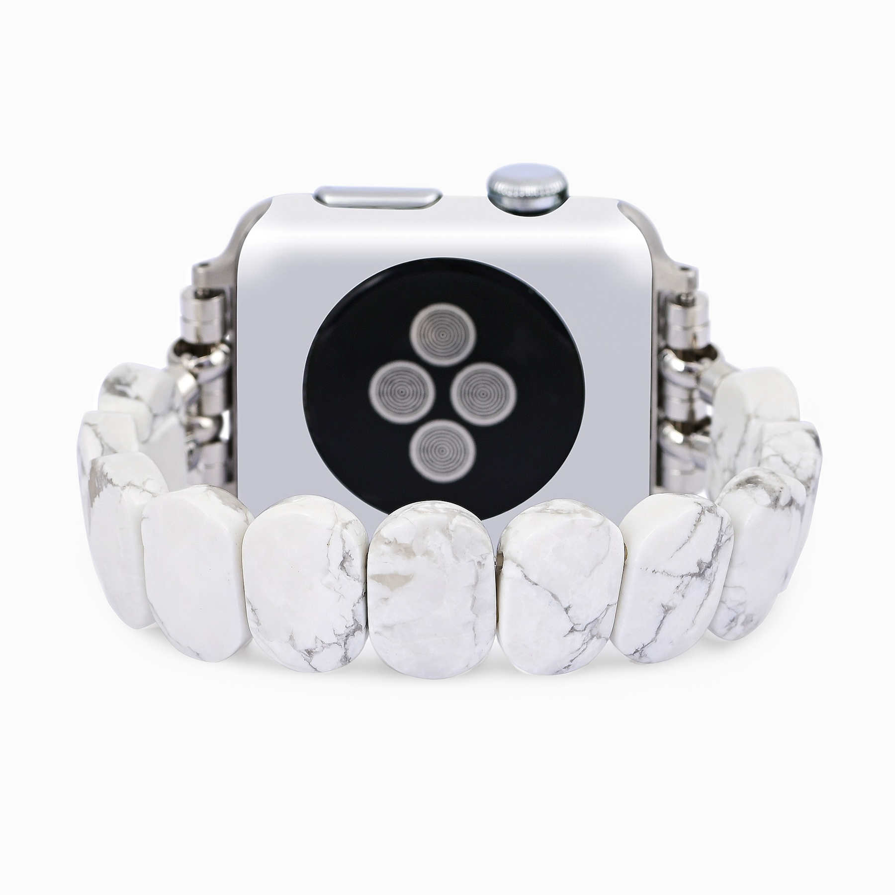 Pulseira extravagante Howlite Stretch Apple Watch